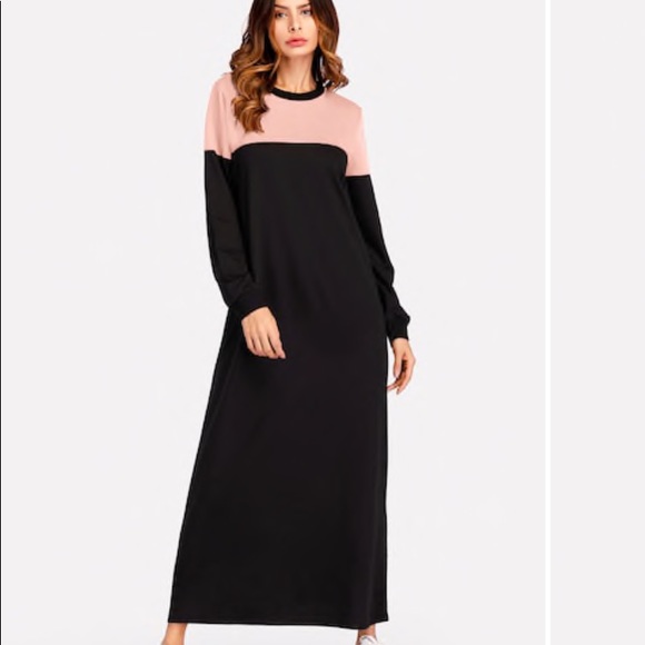 SHEIN Dresses & Skirts - Shein Maxi Sweat Dress